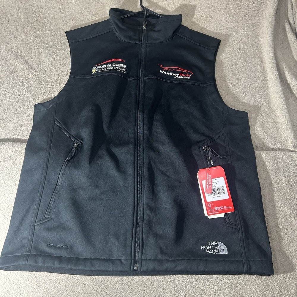 Ferrari The North Face Scuderia Corsa Team Issued Promo WindWall Ridgeline Vest